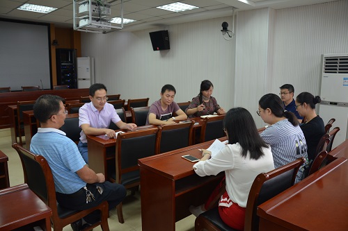 0638太阳集团官网教工党支部开展习近平总书记“7. 26”讲话精神学习研讨活动