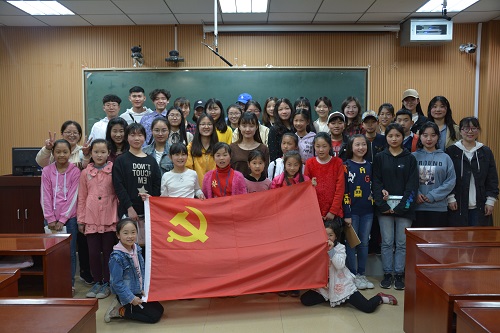 0638太阳集团官网“我为党旗添光彩”党员发展对象志愿服务活动顺利开展