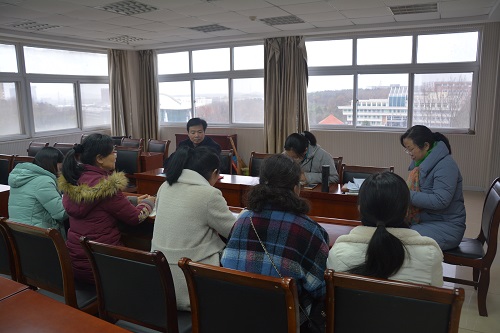 0638太阳集团官网各教工党支组织学习《中国共产党支部工作条例（试行）》